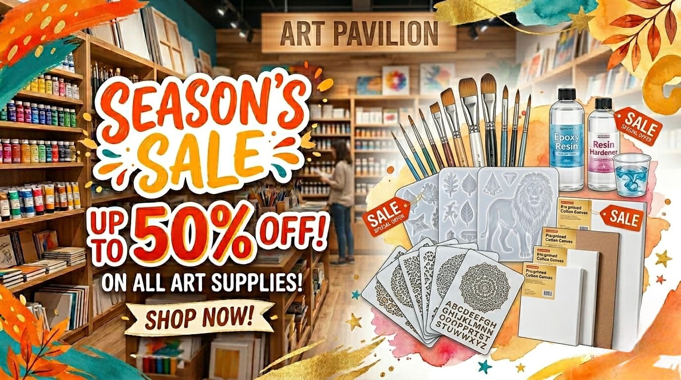 Art supplies discount